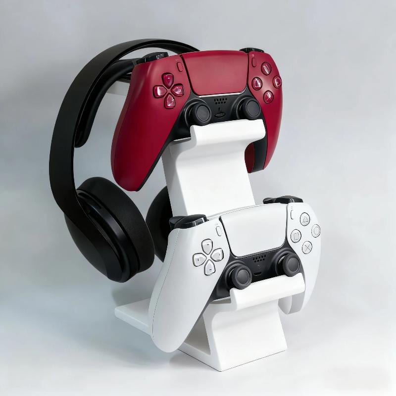 Gaming Console Cartoon - Stand Controller 3-in-1 untuk Meja dengan