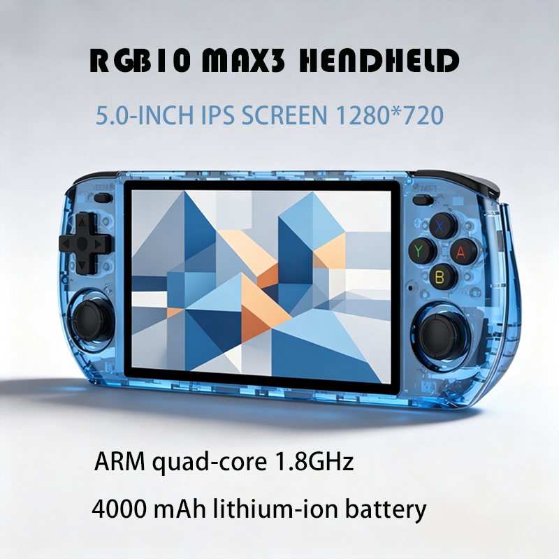 Gaming Console Cartoon - RGB10 MAX3 Layar IPS 5.0-Inci 1280*720