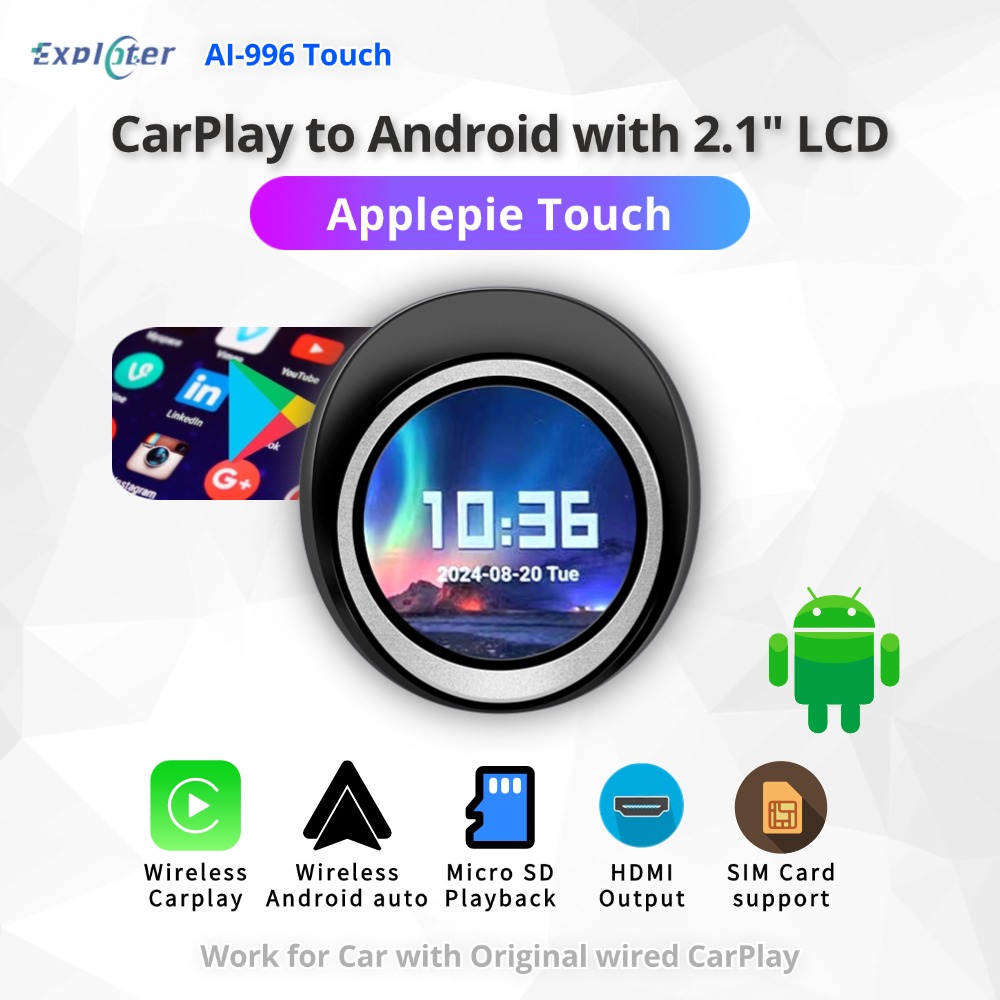Hdmi Cable 2.1 - EXPLOTER ApplePie Touch CarPlay AI Box