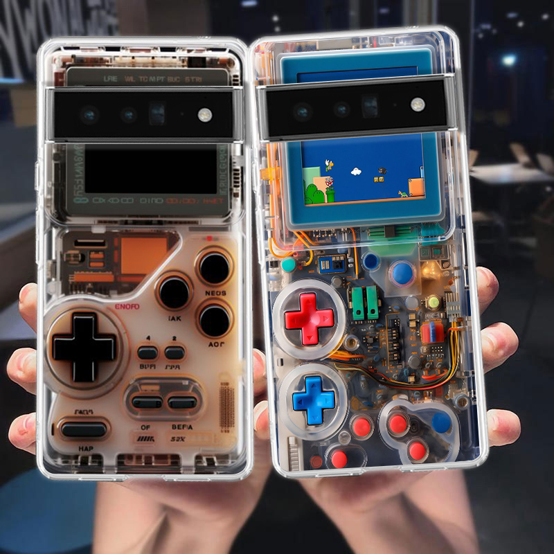 Gaming Console In Phone - Penutup Casing Ponsel untuk Google Pixel