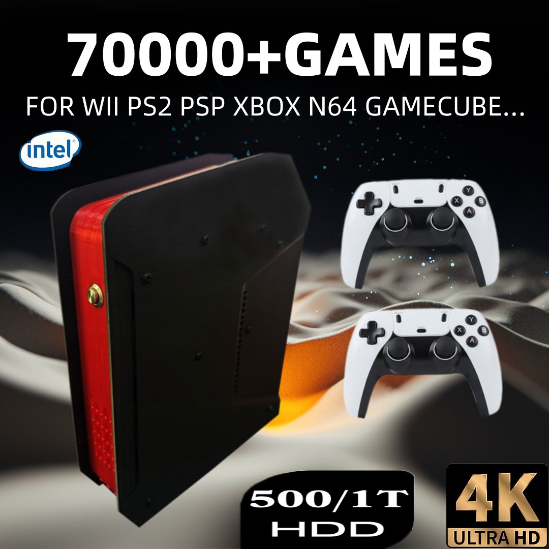 Gaming Console Cartoon - Konsol Video Game Retro X4 dengan