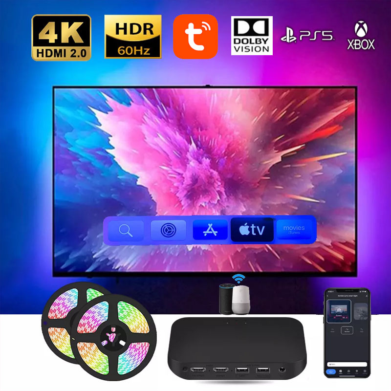 Hdmi Cable 2.1 - Lampu Latar Led TV Sekitar Pintar