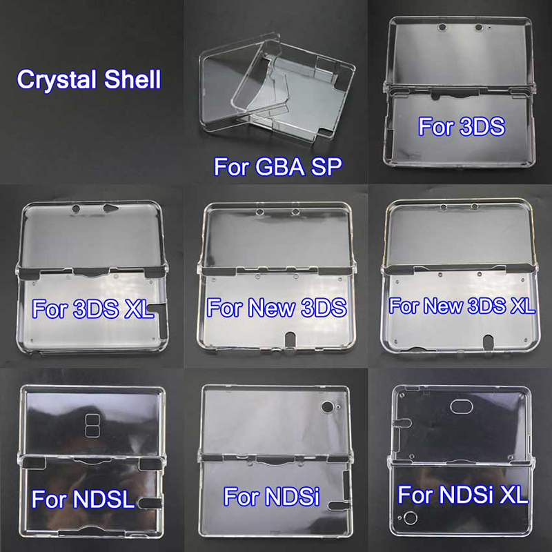 Gaming Console New - Casing Pelindung Keras Transparan Kristal Plastik