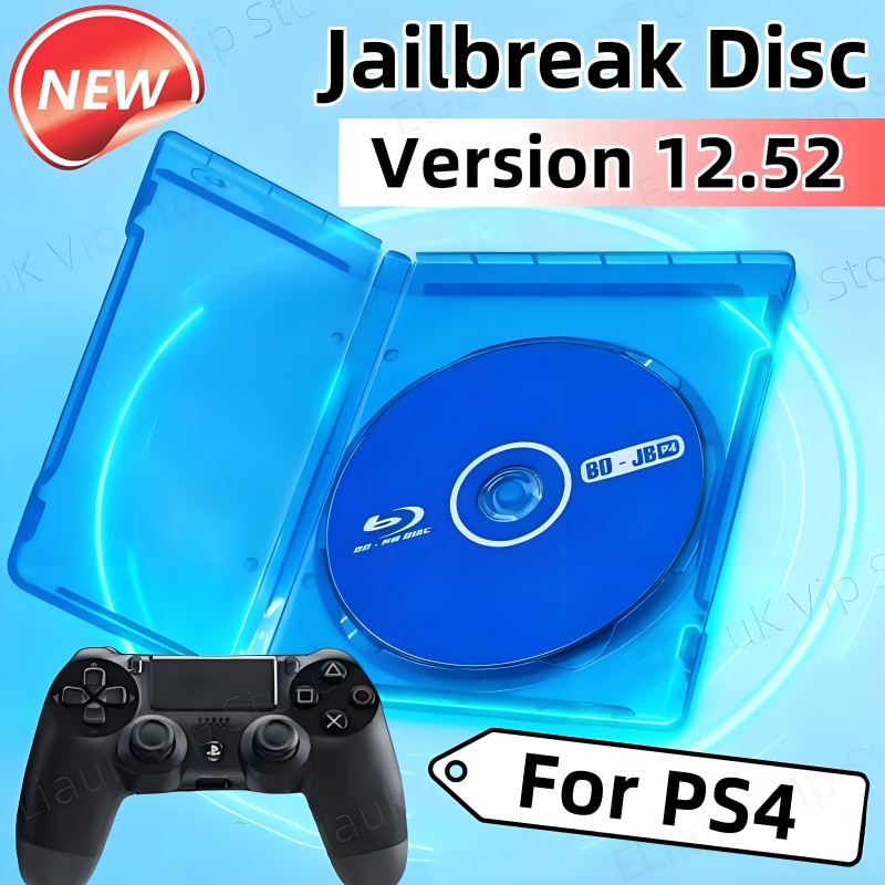 Gaming Console New - Jailbreak Disc Versi Baru 12.52 Untuk