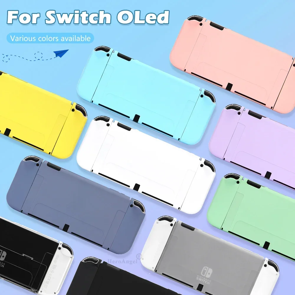 Gaming Console All - Casing Pelindung Warna-warni untuk Switch OLED,