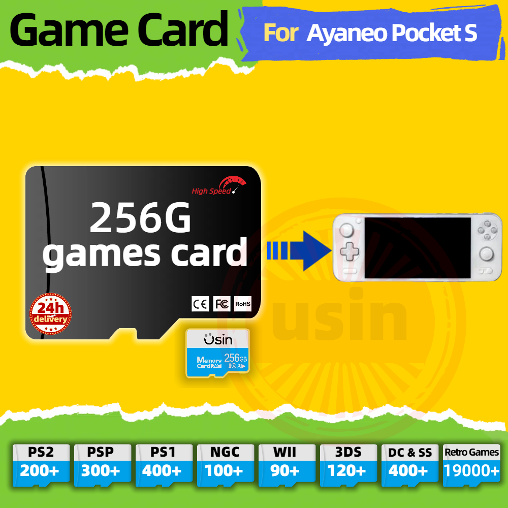 Gaming Console Ayaneo - Kartu Game untuk Ayaneo Pocket S