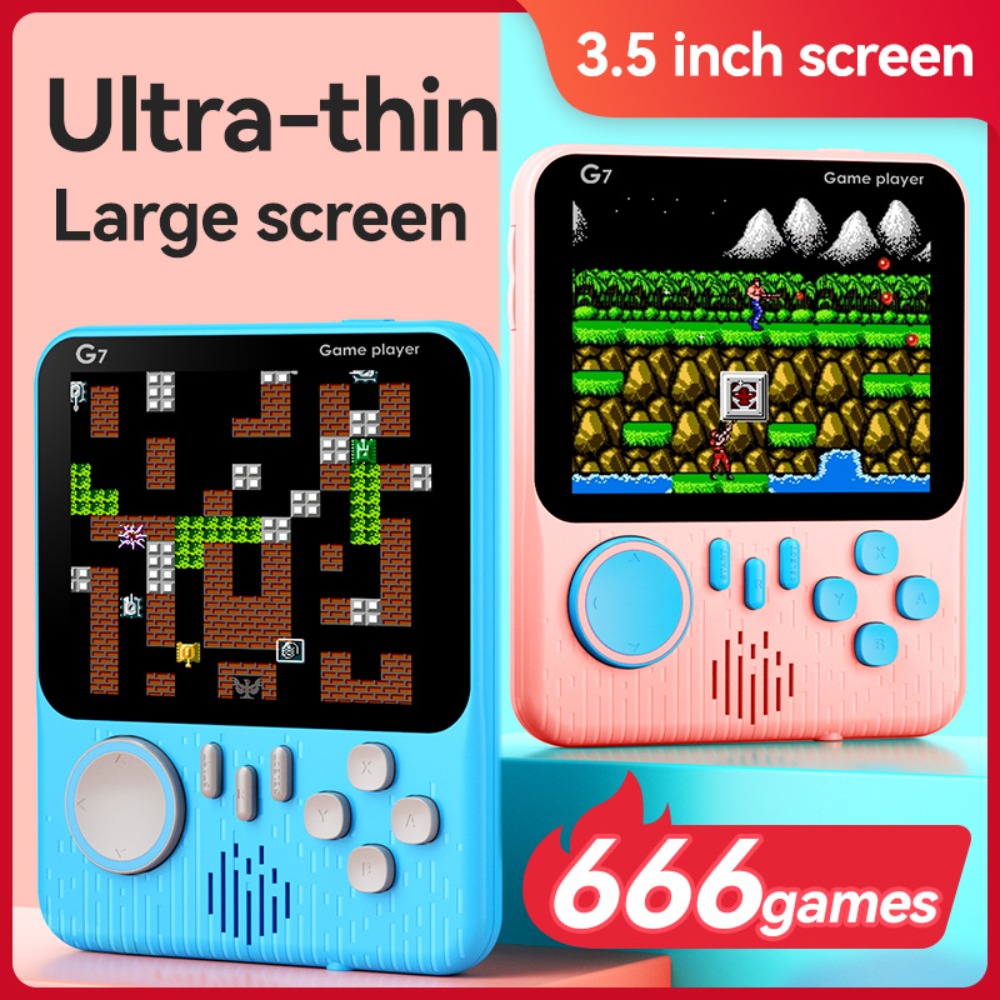 Gaming Console G7 - Konsol Game Genggam Retro G7, LCD