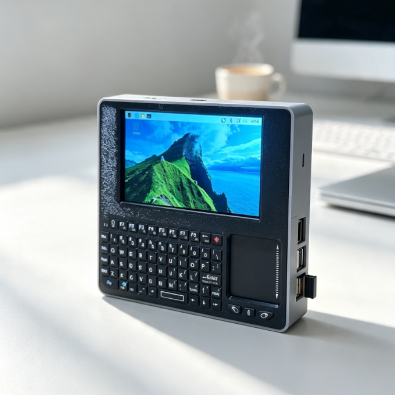 Konsol Genggam Raspberry Pi5 B - Gaming Console With Keyboard ulasan dan harga