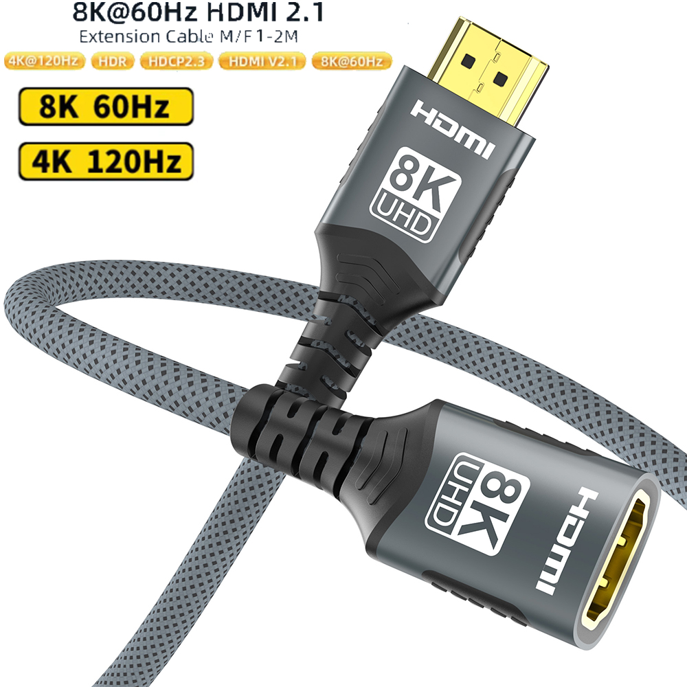 Kabel Ekstensi HDMI 2.1 8K Kab - Hdmi Cable 2.1 ulasan dan harga