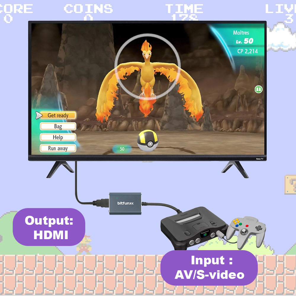 Bitfunx 720P Svideo / AV Ke Ad - Gaming Console And Tv ulasan dan harga