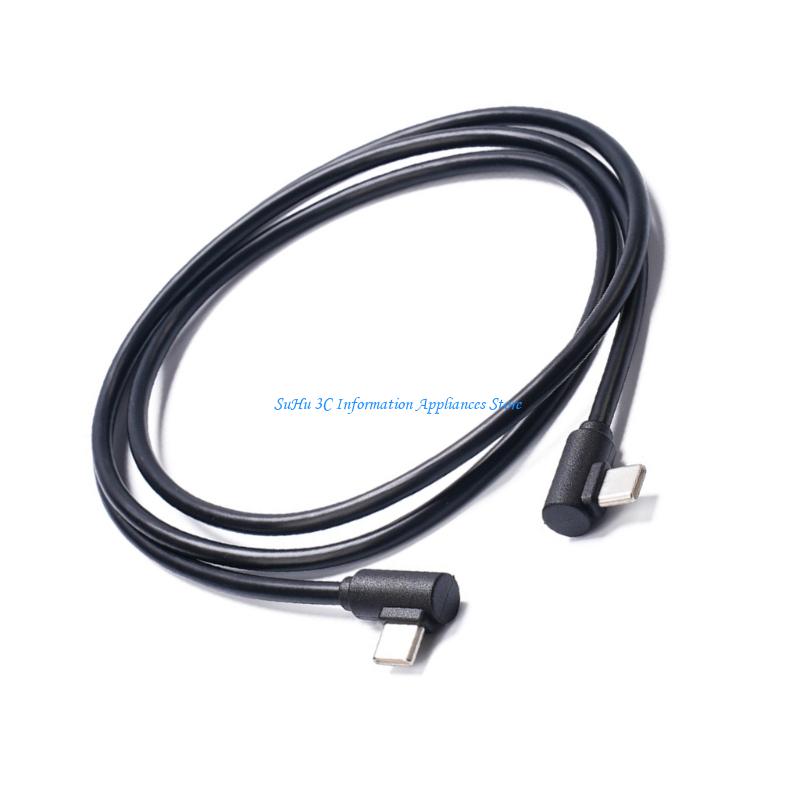 Sudut Kanan USB C Kabel 60W Pe - Gaming Console In Phone ulasan dan harga