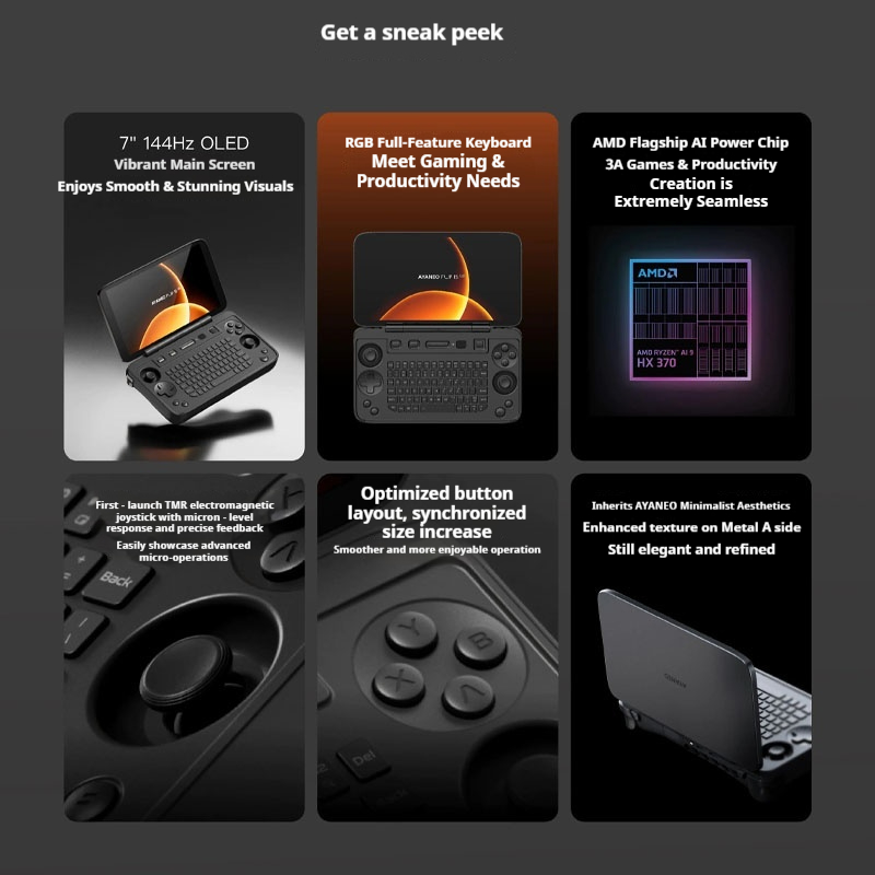 Ayaneo Flip 1s Ds 7 Inch High  - Gaming Console Ayaneo ulasan dan harga