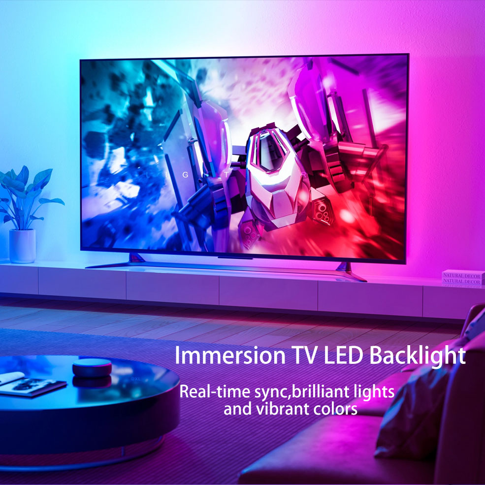 Lampu Latar Led TV Sekitar Pin - Hdmi Cable 2.1 ulasan dan harga