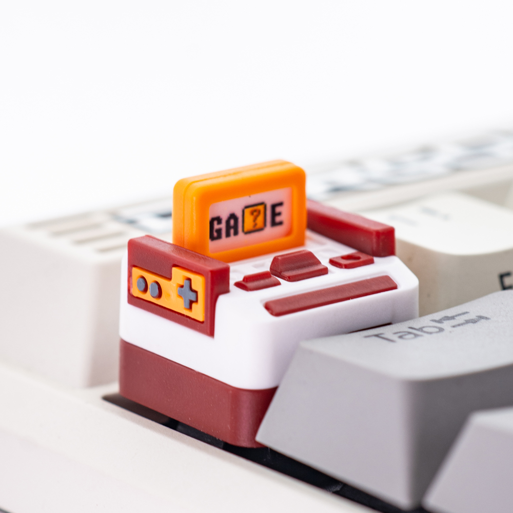 Keycaps Gaya Konsol Game Kusto - Gaming Console With Keyboard ulasan dan harga