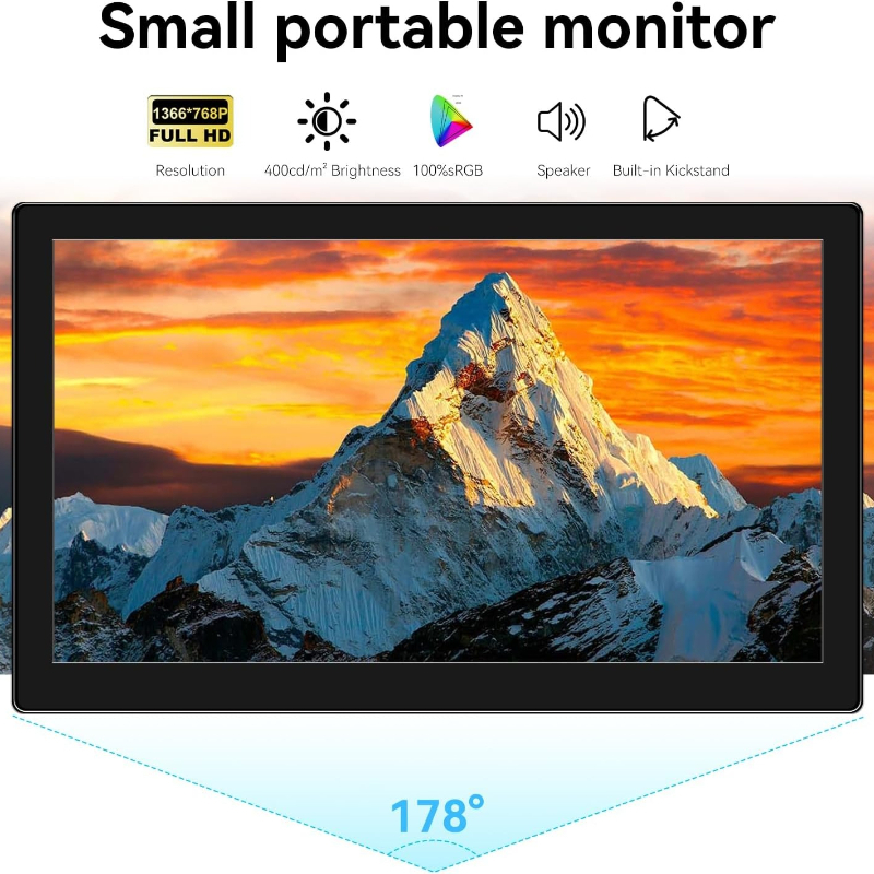 Monitor Layar Sentuh Kecil 10. - Gaming Console App ulasan dan harga