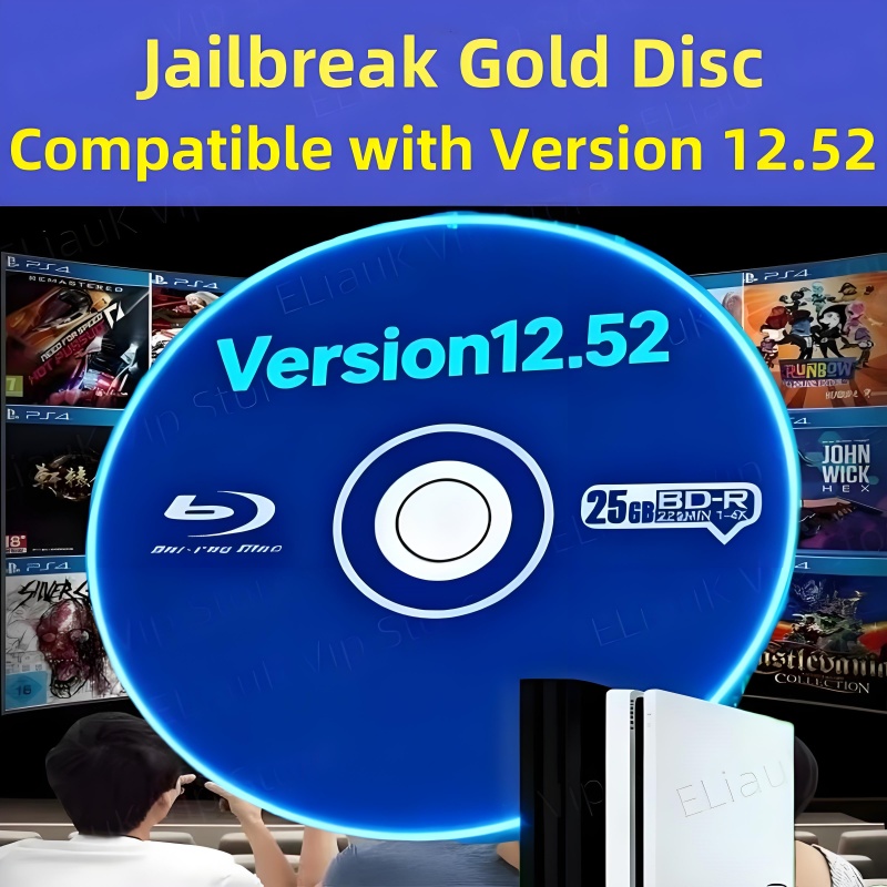 Jailbreak Disc Versi Baru 12.5 - Gaming Console New ulasan dan harga