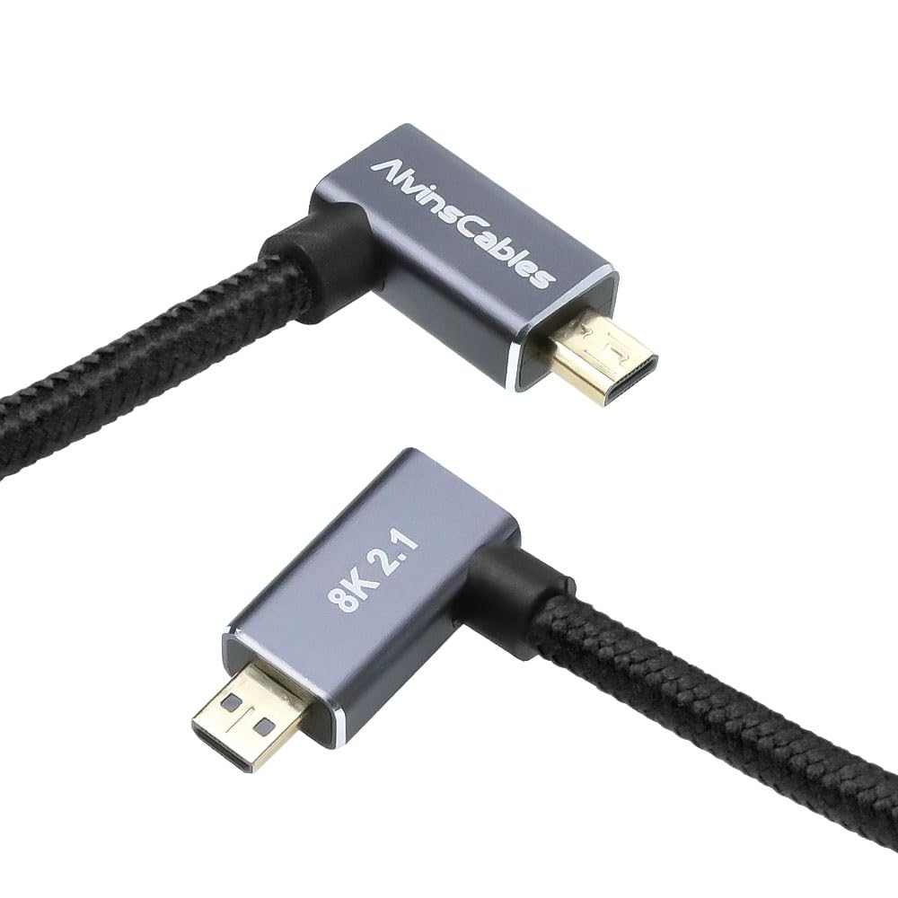 Kabel Alvin Sudut Kanan Kabel  - Hdmi Cable 2.1 ulasan dan harga