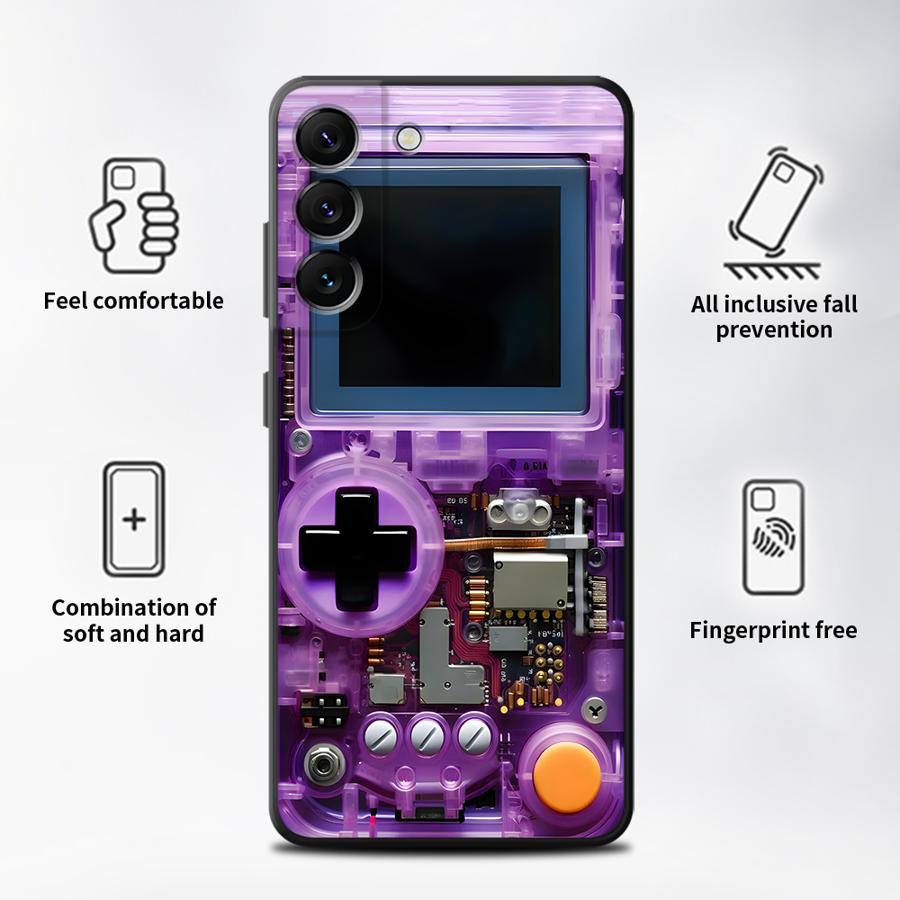 Casing Ponsel Konsol Game Ungu - Gaming Console In Phone ulasan dan harga